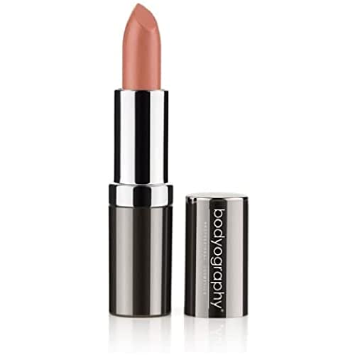 Bodyography Moisturizing Lipstick Red China Creamy True Red LongWearing Hydrating Salon Makeup w Aloe Vera  GlutenFree CrueltyFree ParabenFree