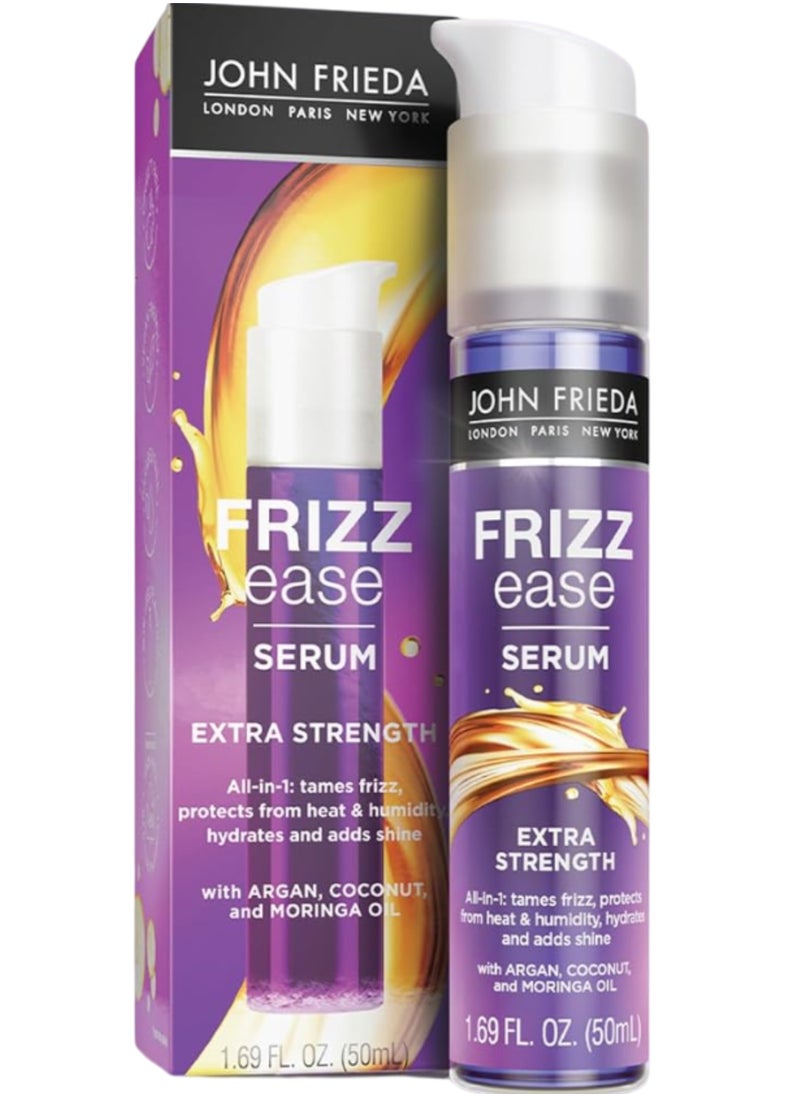 John Frieda - Frizz Ease Extra Strength Serum - 1.69 oz - Image 1