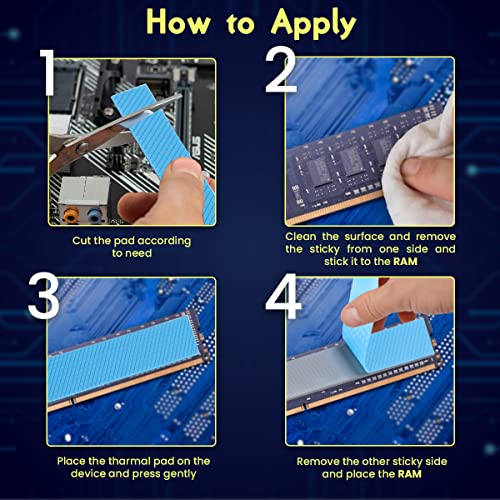 Gelid Solutions GP-Ultimate 15W-Thermal Pad 120x20x 3.0mm(2pcs). Excellent Heat Conduction, Ideal Gap Filler. Easy Installation - Image 3