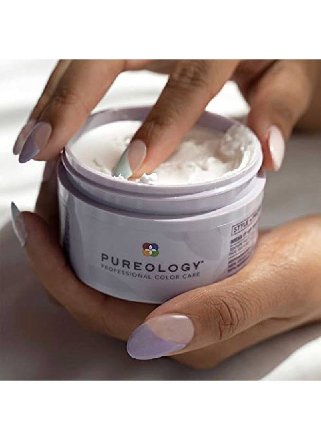 PUREOLOGY ألوان + حماية معجون قوام messy ؛ للشعر المعالج بالألوان ؛ تثبيت متوسط القوام واللمعان ؛ خالي من الكبريتات ؛ نباتي ؛ عبوة محدثة ؛ ٣٤ أونصة سائلة ؛  - Image 5
