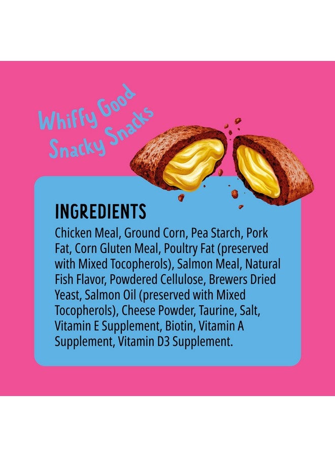 Bonkers Cat Treats Salmon Supreme Flavor, 3 OZ, Cat Treats, Training, All Breeds & Ages, Food Topper, Resealable Pouch (10 Pack) - Image 3