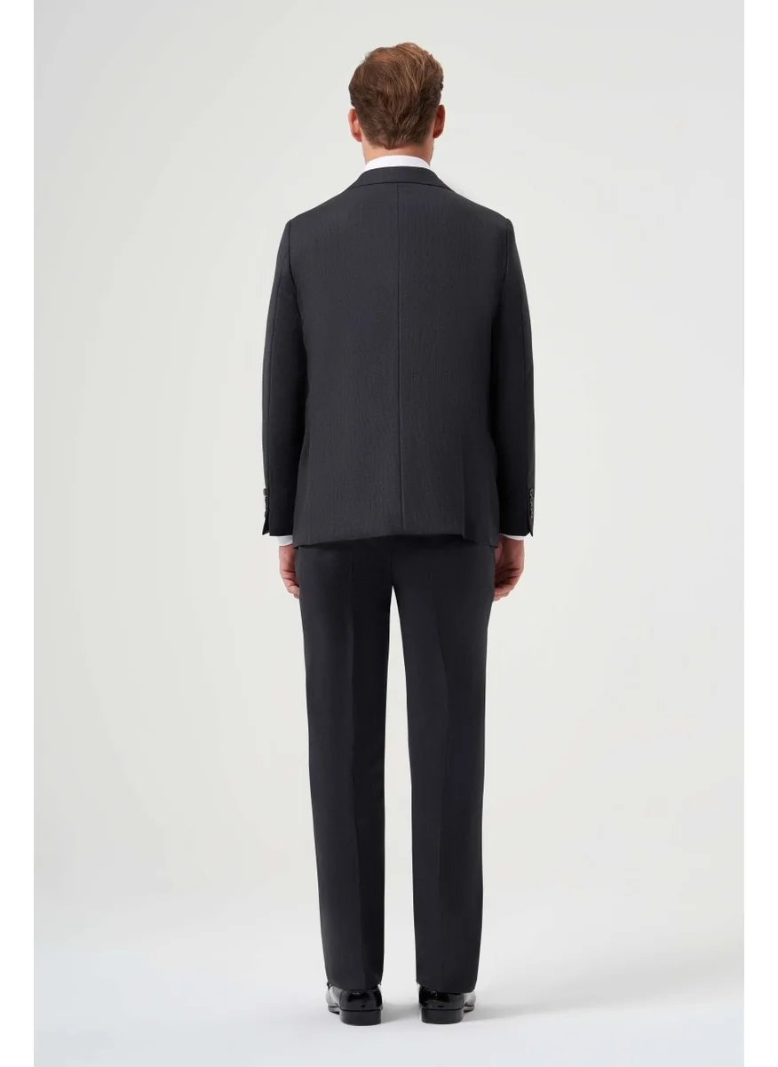 Bisse Men's Mono Collar 4 Drop Suit Anthracite PTK23Y23105_D58