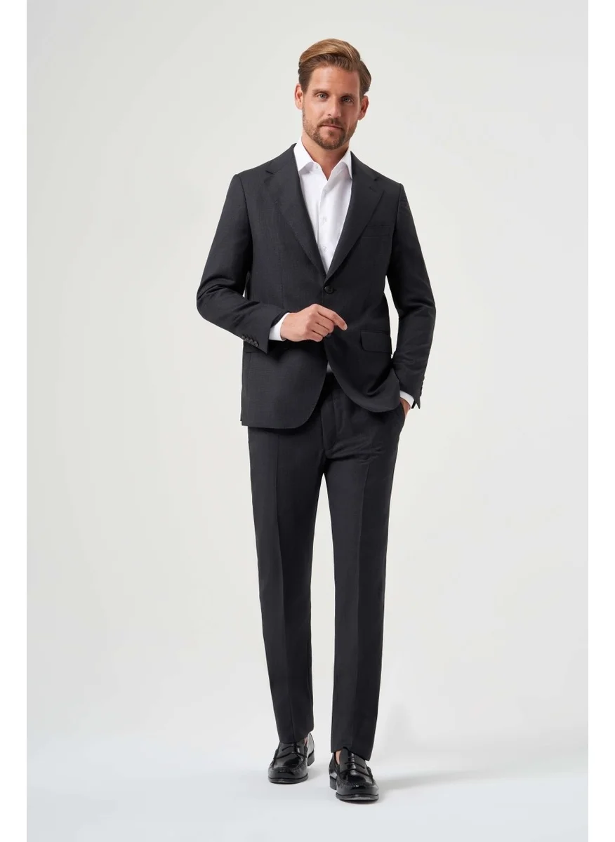 Bisse Men's Mono Collar 4 Drop Suit Anthracite PTK23Y23105_D58