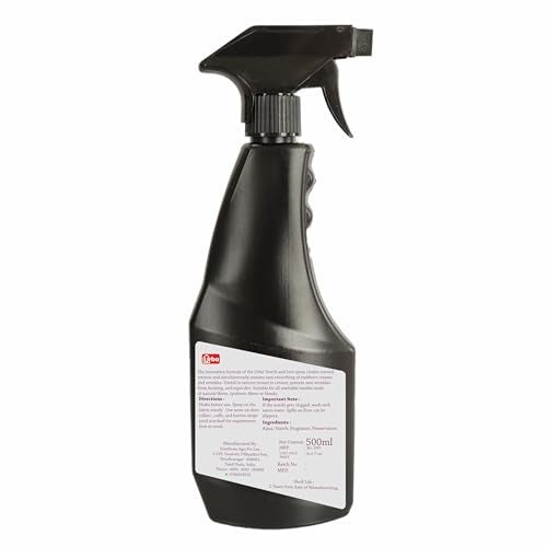 Urba Starch and Iron Spray 500 ml | Starch Spray for Ironing Clothes | Easy Ironing & Crease Removal | Top-Rated Ironing Spray for Smooth Finish | Get Wrinkle-Free Clothes Instantly - Image 2