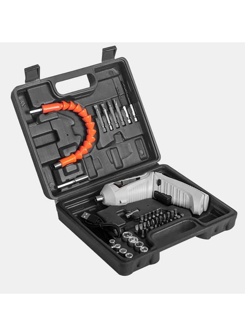 DubaiGallery - 3.6V Electric Screwdriver Multifunctional Mini Cordless Lithium Screwdriver with Electric Drill Bit - Image 1