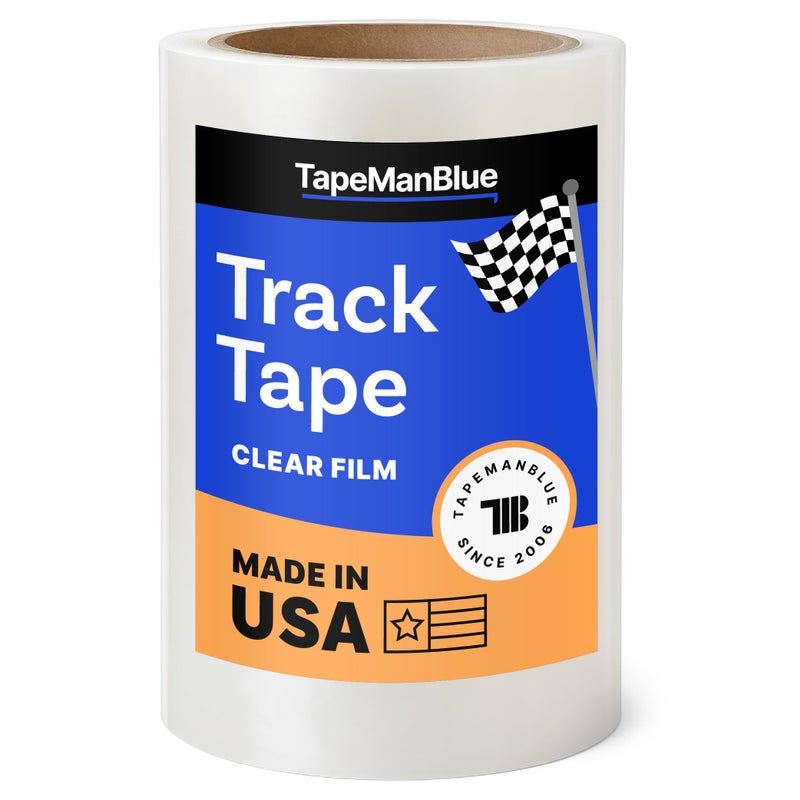 Track Day Tape  6 inch x 100 Roll Made in USA Temporary Paint Protection Film for Track Days and Road Trips Clear SelfAdhesive Film to Protect and Shield Cars from Rubber Bugs Dirt and Debris