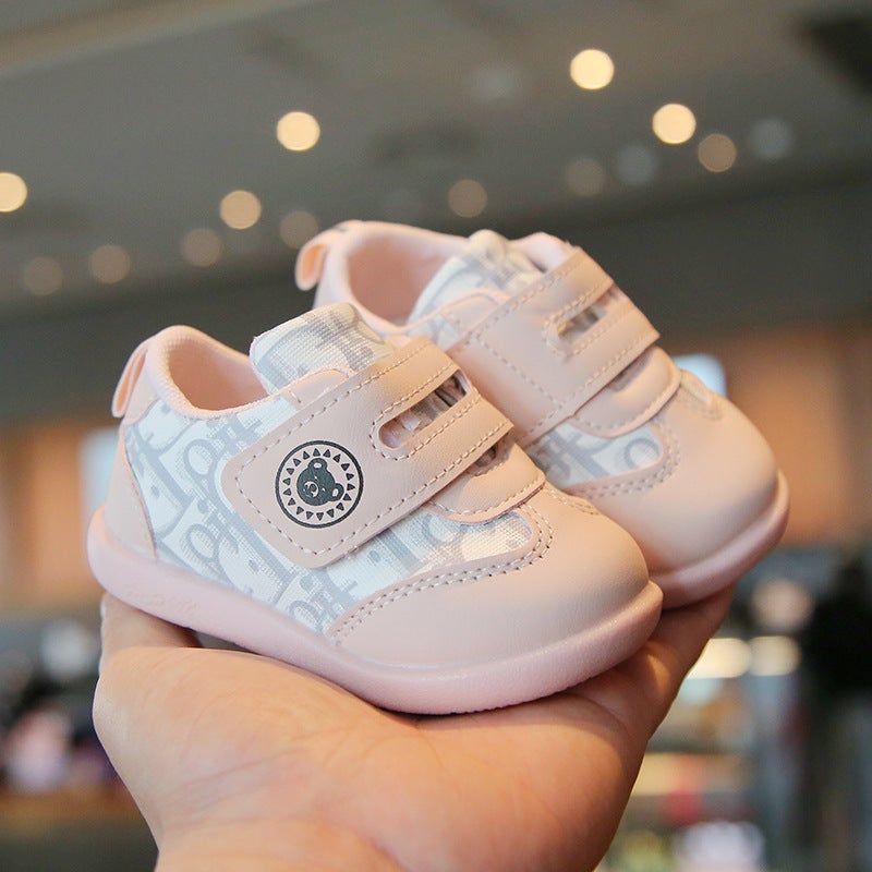 Soft-Soled Baby Shoes Toddler Shoes Non-Slip Small Men'S And Women'S Baby Shoes Breathable Children'S Shoes A Generation Of Hair - Image 1