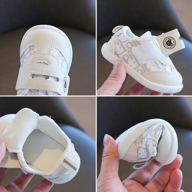Soft-Soled Baby Shoes Toddler Shoes Non-Slip Small Men'S And Women'S Baby Shoes Breathable Children'S Shoes A Generation Of Hair - Image 5