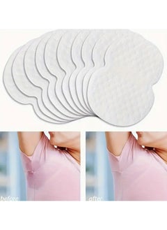 Generic 50 PCS Underarm Sweat Pads -PREMIUM QUALITY Fight Hyperhidrosis for Men and Women Comfortable, Non Visible, Extra Adhesive, Disposable Dress Guards/Shields, Non Sweat Armpit Protection  - Image 1