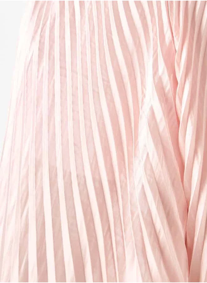 Iconic Iconic Pleated Palazzo Pants with Flexi Waist