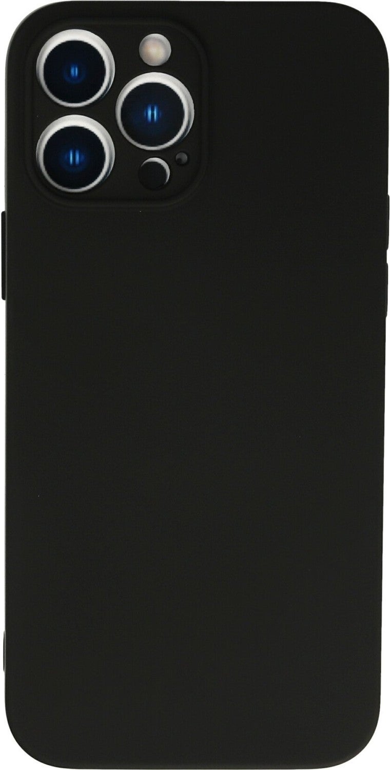 Bilişim Aksesuar Bilisim Aksesuar Apple iPhone 13 Pro Max Case Nano Velvet Silicone Inside - Black  - Image 1
