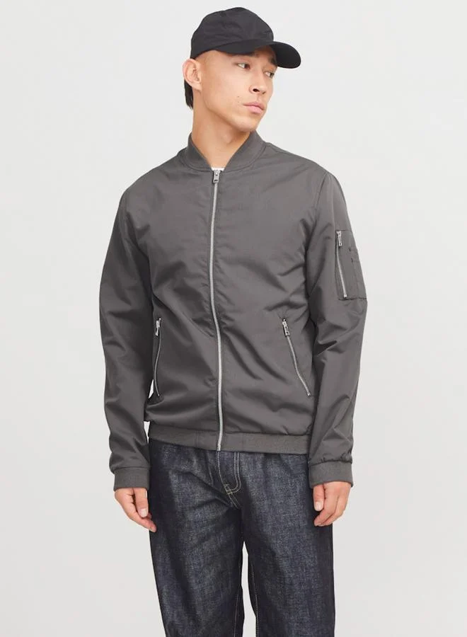 JACK & JONES JJERUSH Collared Bomber Jacket