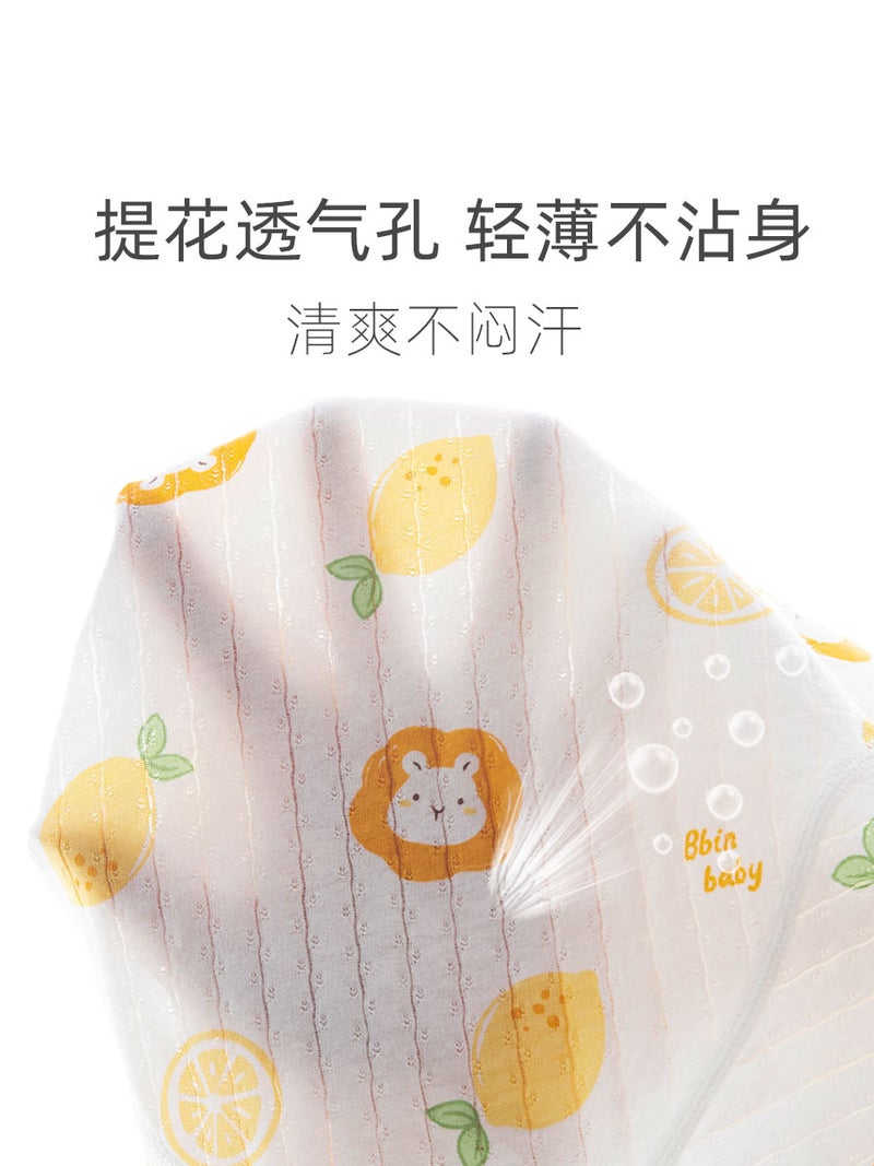 Baby Half-back Belly Bag Summer Thin Pure Cotton Newborn Baby Belly Protector Belly Protector - Image 4