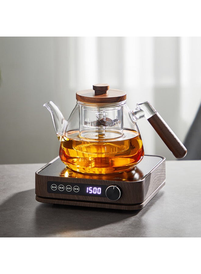 Yihutea Electric Ceramic Stove High-temperature Resistant Tea Kettle Household High Borosilicate Glass Water Boiler Set With Automatic Power-off Heating Stove