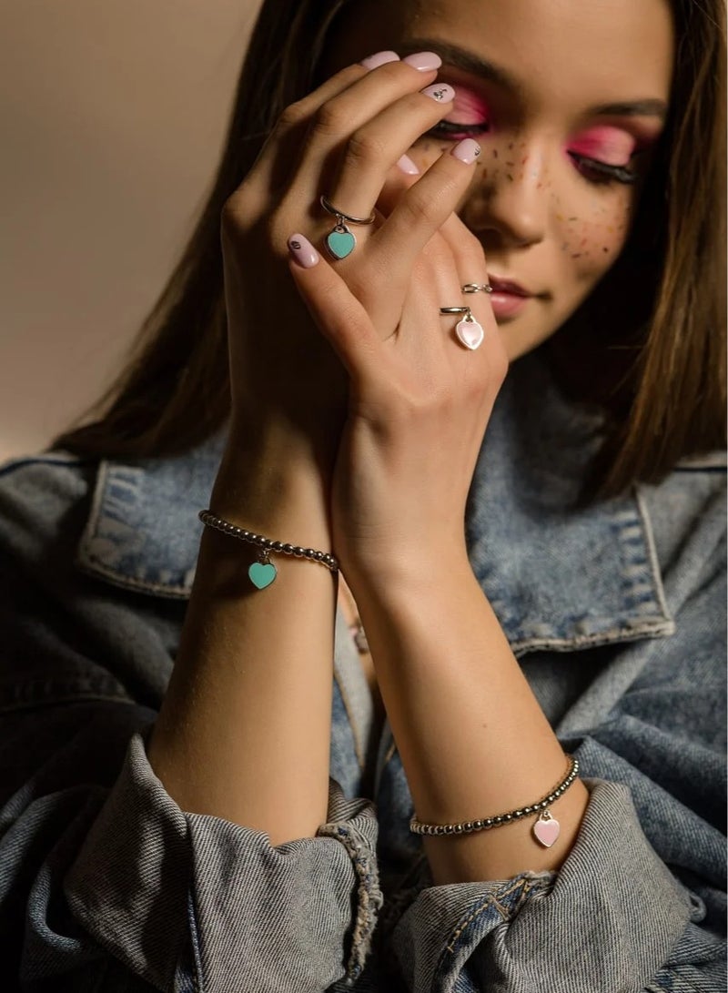 تيفاني اند كو سوار مينا قلب المينا الخرزي من تيفاني 4 مم - Image 4