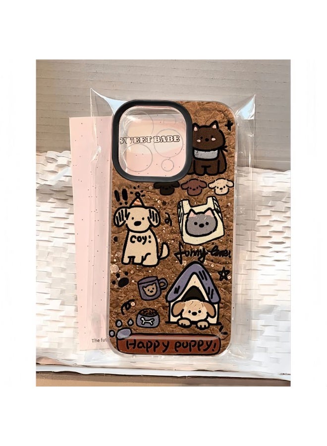 NIBEMINENT Medela Puppies Protective TPU Case Cover For iPhone 16 Pro Max