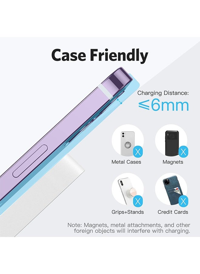 Generic - Wireless Charger, 15W Grey Fast Wireless Charging Stand, Qi-Certified for iPhone 15/14/13/12/12 Pro/11/11 Pro Max/XS Max/XR/XS/X/8, for Samsung Galaxy S22/S21/S20/S10/S9/S8 (No AC Adapter) - Image 1