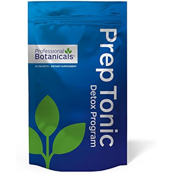 Professional Botanicals Prep Tonic Detox 10-Day Full-Body Detox, Health & Wellness System, Body Cleanse - 30 Packs - Image 1