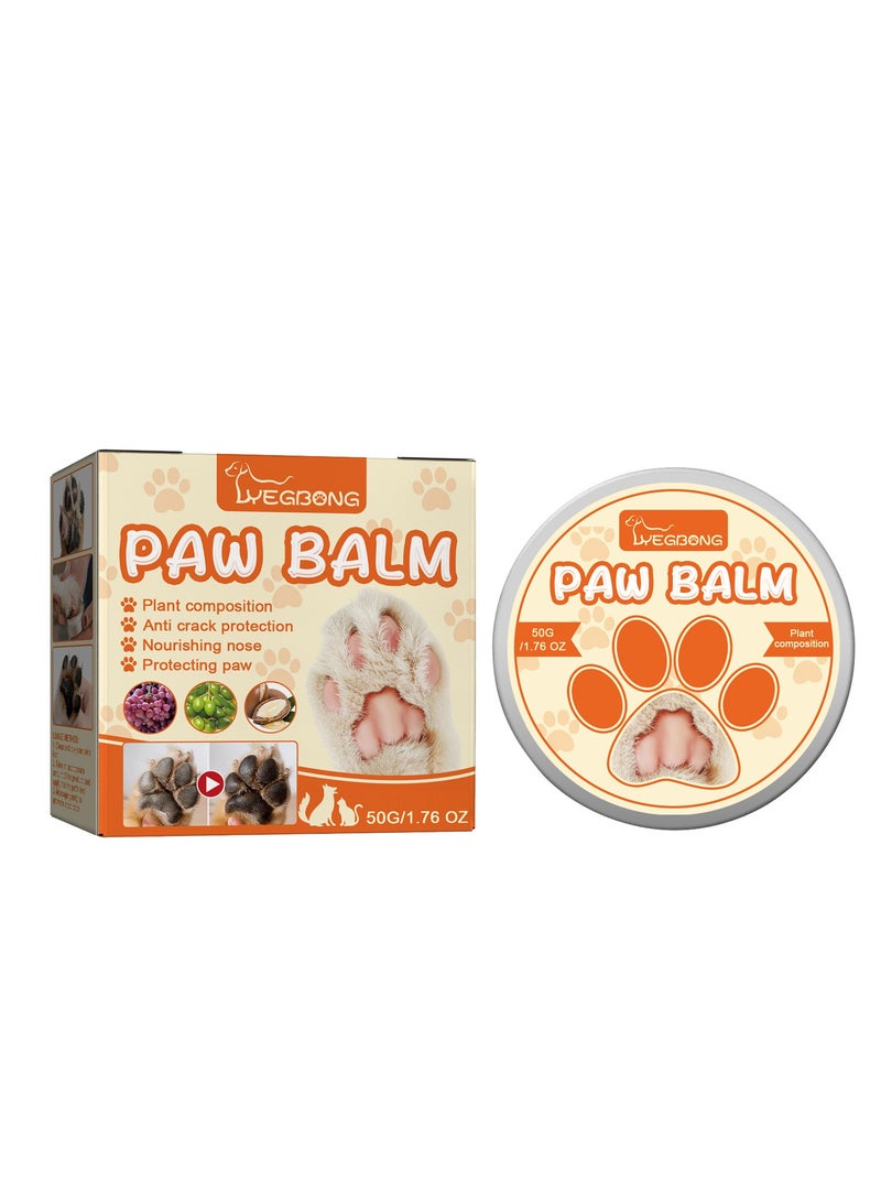 YEGBONG Yegbong pet moisturizing paw balm, universal deep moisturizing sole and sole pad care balm for cats and dogs  - Image 1