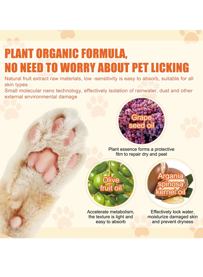 YEGBONG Yegbong pet moisturizing paw balm, universal deep moisturizing sole and sole pad care balm for cats and dogs  - Image 3