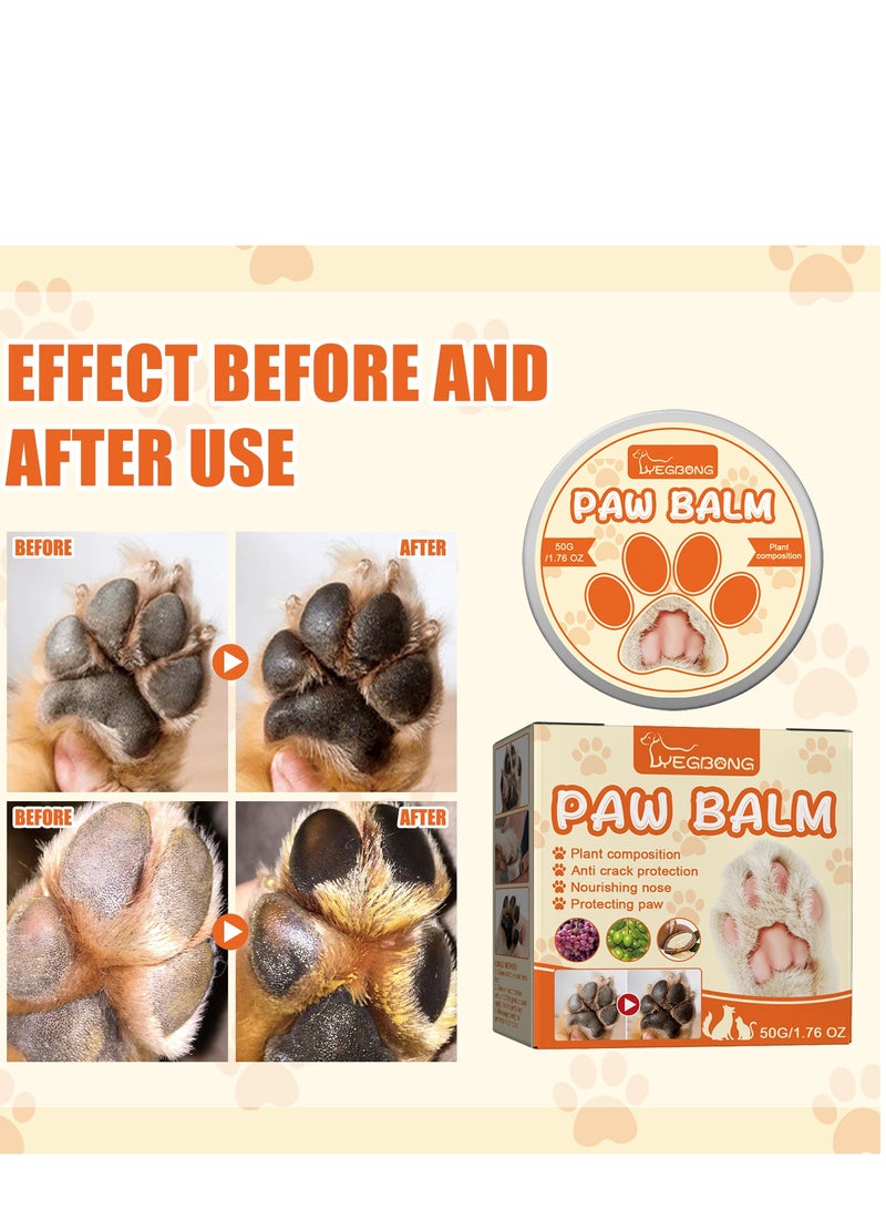 YEGBONG Yegbong pet moisturizing paw balm, universal deep moisturizing sole and sole pad care balm for cats and dogs  - Image 4
