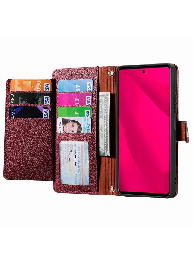 S-TOP Case For Honor 400 Lite Love Zipper Lanyard Leather Phone Case - Image 3