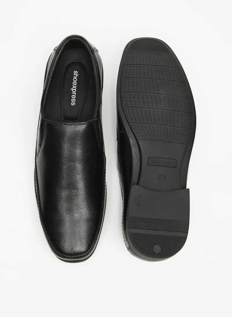 شو اكسبرس Mens Solid Slip On Loafers