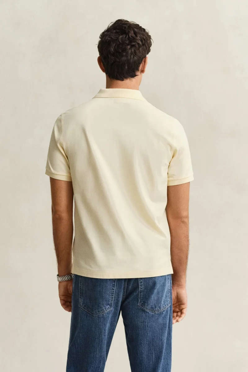 Gant  Regular Shield Ss Pique Polo for Men | Best Price UAE