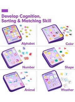 Busy Board Montessori, Toys for Girls, Educational Sensory Activity Board Toy, Preschool Learning Busy Board for toddlers, Fine Motor Skills, Basic Dress Skills, Travel Toy for Kids (Purple Mermaid) - pzsku/ZA716682A0123537D2A5DZ/45/_/1721983154/2b7cb6e5-9e71-408d-9f9c-1ed50b187347