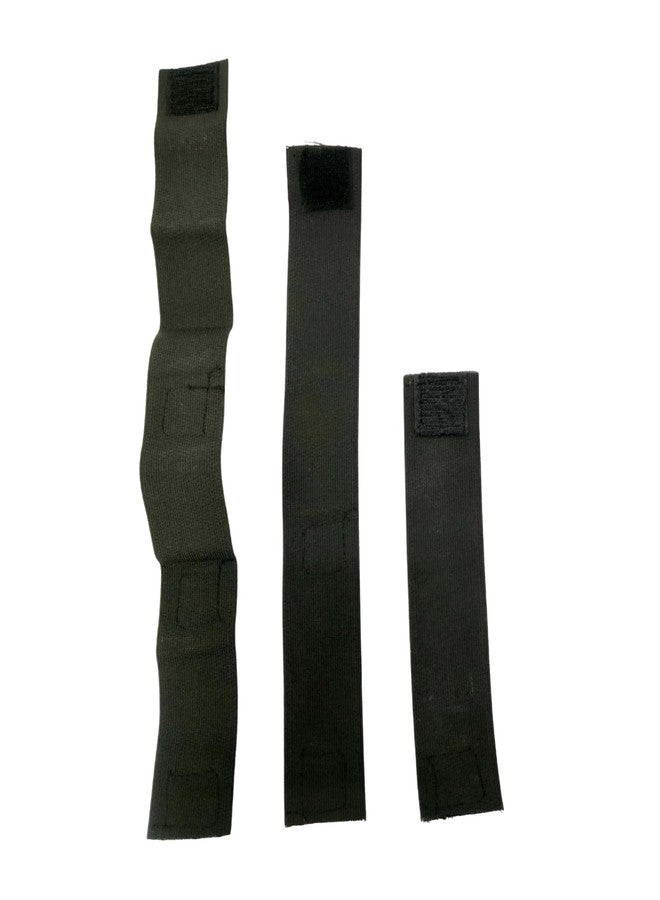 K-STAR KESB Physio Straps/Band - Black (Set of 3 Pcs) | Physiotherapy Resistance Bands for Stretching, Rehabilitation, Strength Training, Yoga & Exercise Therapy - Image 1