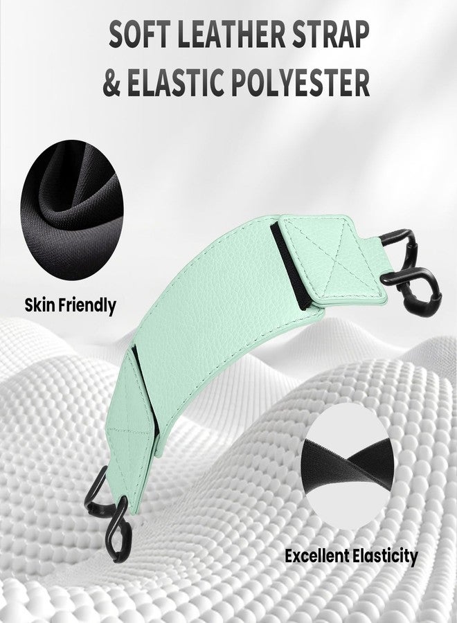 MoKo 2 Pack Security Hand Strap for 6-8" Kindle eReaders Fire Tablet -Kindle/Kobo/Voyaga/Lenovo/Sony E-Book Tablet, High-Elasticity Versatile Hand Strap Lightweight Finger Grip Holder, Agave Green - Image 5