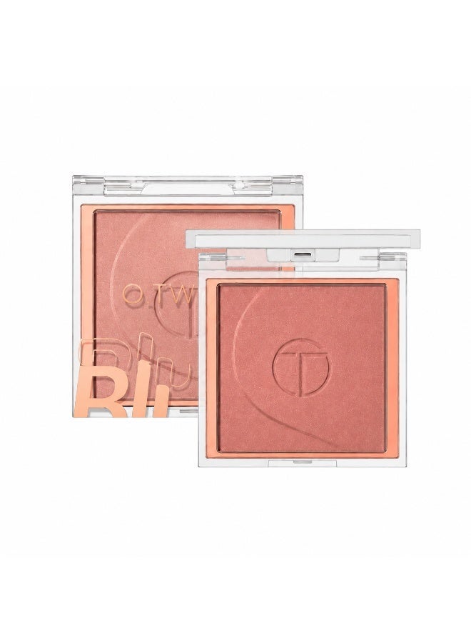 O.TWO.O Silky Glow Blush Powder No. 02 Rosy - 5g - Image 1