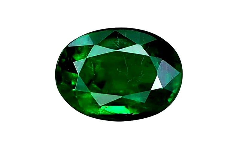 FLAIMYST 3.85 Ratti / 3.50 Carat Natural Emerald (Panna) Gemstone | Original Brazil Mines A++ Certified Stone | Lab Tested with Certificate | Astrology Benefits for Men & Women | Loose Green Stone - Image 4