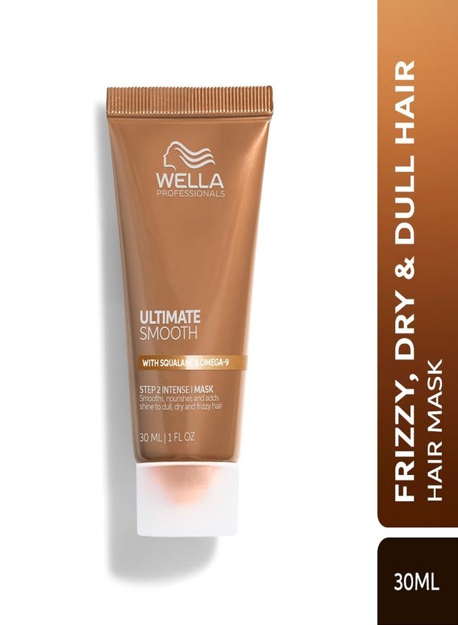 Wella Professionals Ultimate Smooth Mask with Squalane and Omega-9 for dry, dull & frizzy hair | 30ml - Image 2