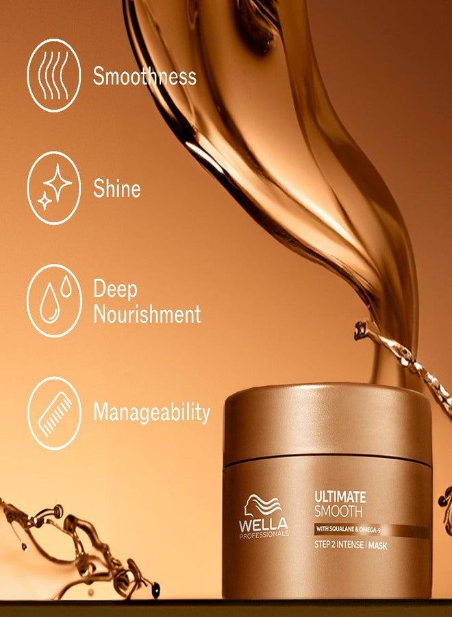 Wella Professionals Ultimate Smooth Mask with Squalane and Omega-9 for dry, dull & frizzy hair | 30ml - Image 3