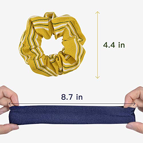 Cehomi 52 Pcs Velvet Hair Scrunchies Hair Bands for Women or Girls,Elastic Soft Ponytail Holder Hair Ties for Birthday, Party, Thanksgiving, Christmas - Image 5