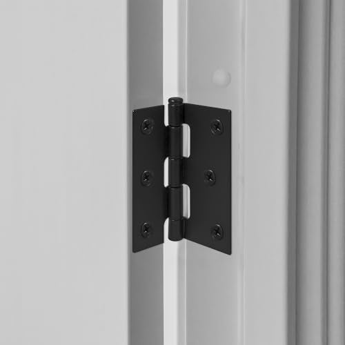 Prime-Line K 5039 Screen Door Replacement Hinges, 3 In. Long, Steel, Black (2 Pack) - Image 3
