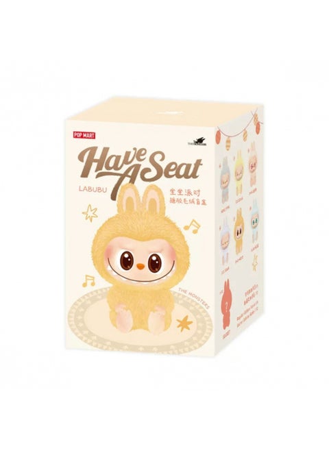 Bubble Mart Labubu Generation II Heart Macaron Vinyl Face Blind Box Plush Doll Toy Ornaments-Specifications:A Random Second Generation-Color:High Quality