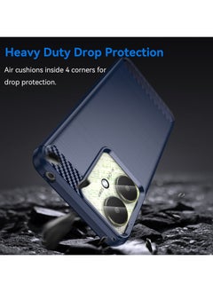 Fankalo Phone Case for Xiaomi Redmi 13C 4G/ Redmi 13C 5G/ Xiaomi Poco C65 4G Soft TPU Brushed Texture Anti-Slip  - Image 2