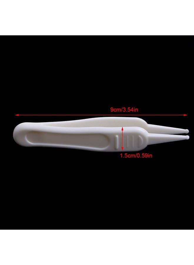 Tebatu Baby Care Ear Nose Navel Cleaning Tweezers Safety Forceps Plastic Cleaner Clip - Image 5