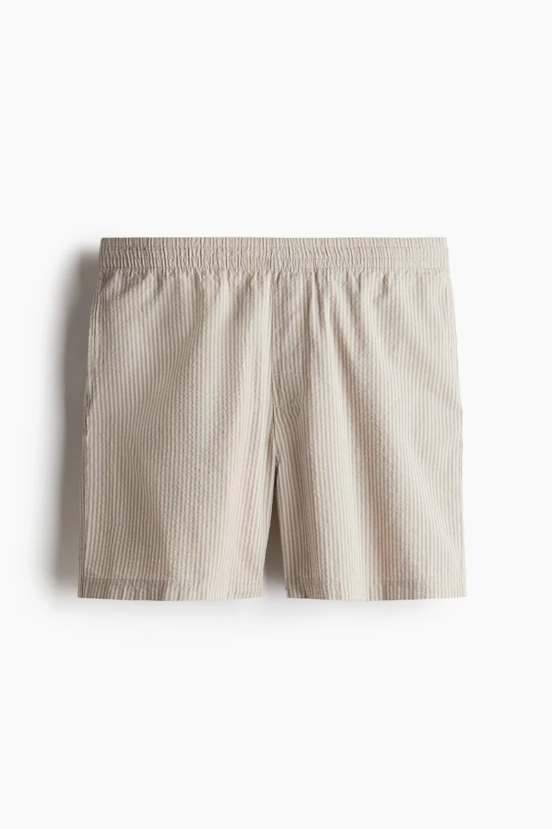 H&M Knitted Vest & Pyjama Shorts Set