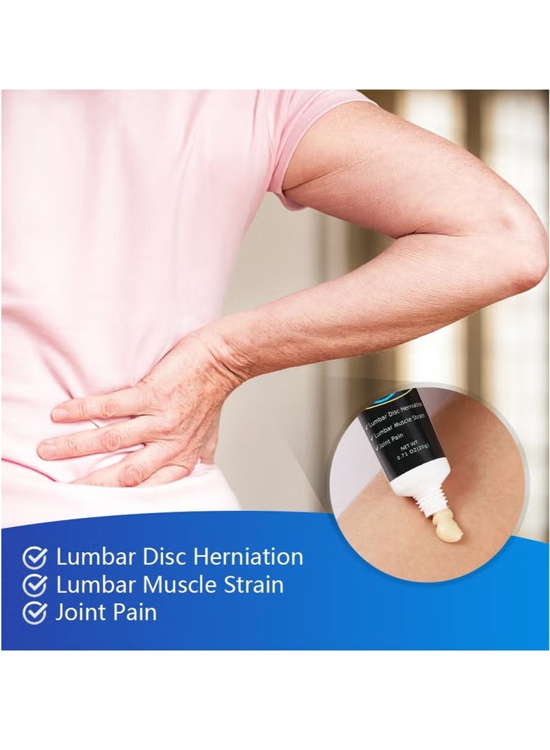 Sumifun Lumbar Muscle Strain Ointment, External Muscle Joint Care Ointment, 20g - Image 5