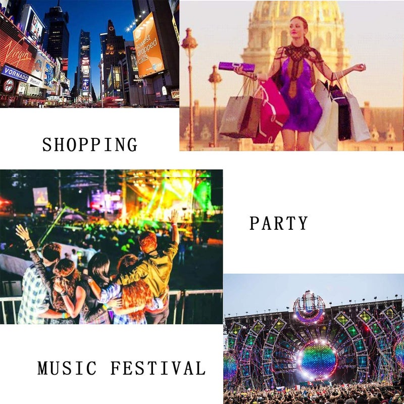 Onas 12PCS Colored Red Hair Extensions Straight Multicolor Clip in Colorful 20 Inch Rainbow Hair Extensions for Kids Women's Gifts Halloween Christmas Party Highlights (12pcs Red) - Image 5