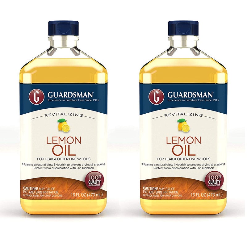 Guardsman Revitalizing Lemon Oil For Wood Furniture 16 oz 2