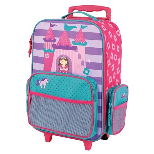 Stephen Joseph Kids' Classic Rolling Luggage, Princess/Castle, One Size - Image 1