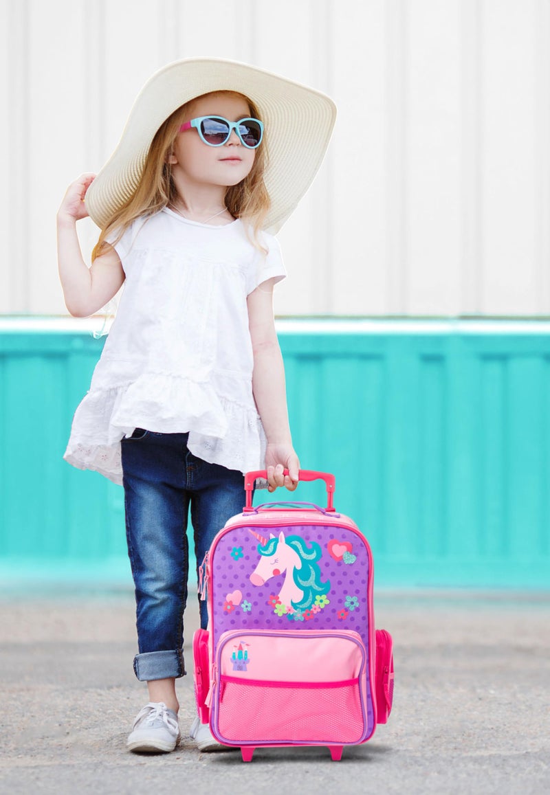 Stephen Joseph Kids' Classic Rolling Luggage, Princess/Castle, One Size - Image 5
