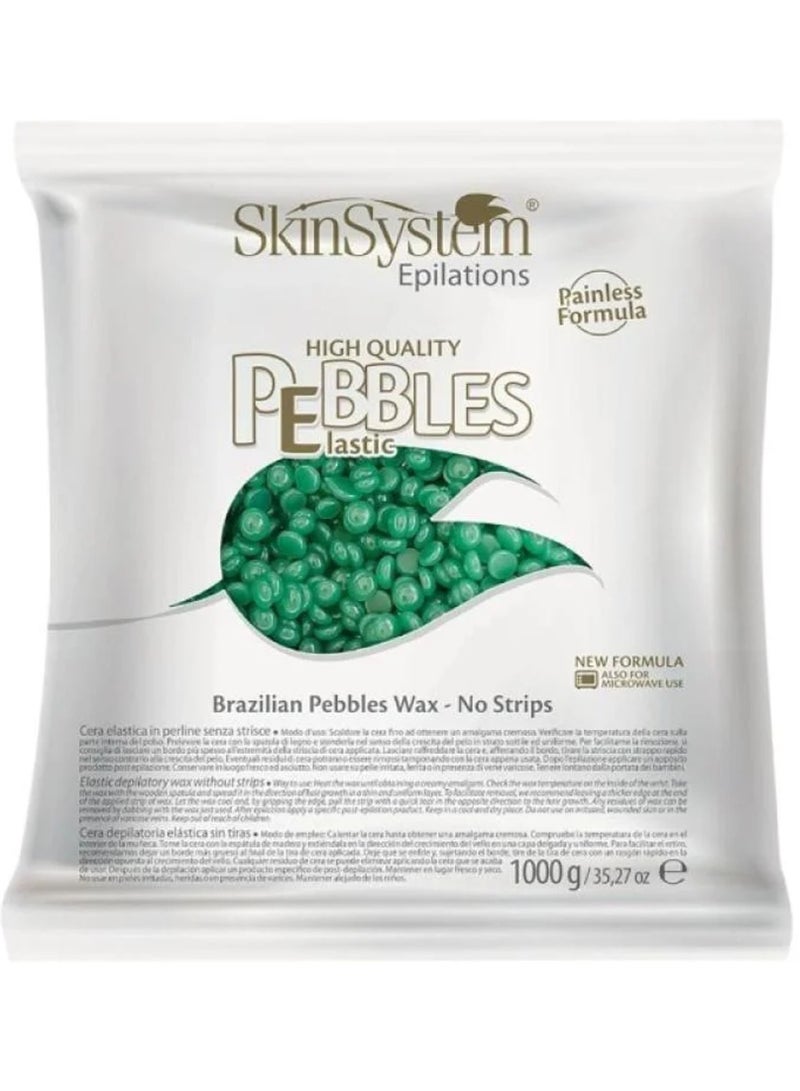 SkinSystem Italian Green Hair Removal Wax Beans 1000g - Image 1