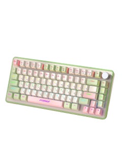Forev Portable  Wired Keyboard Hot-Swap Gaming , E-Sports 75% Wired Mechanical Lightweight 82 Key (RGB) With Type-C Cable ,FV-K82 Good Keyboard For Gamer  - Image 2