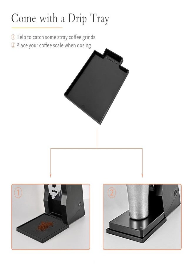 CAFEMASY Incline Stand with Tray Compatible with Eureka Mignon Grinder Durable Tilted Angled Base and Drip Tray Espresso Grinder Accessories Parts - Image 4