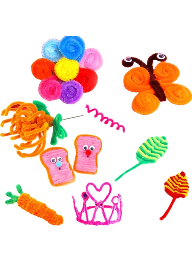Weinixiaoxiang 200 Colorful Pipe Cleaners, Kindergarten Creative Diy Craft, Children'S Bouquet Material Kit, Toy, Children'S Day Gift - Image 1